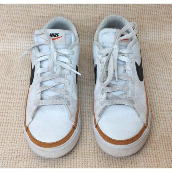 Nike Shoes Size 8 Court Legacy CU4150-102 White Casual Sneakers Comfort Insole - Picture 2 of 9